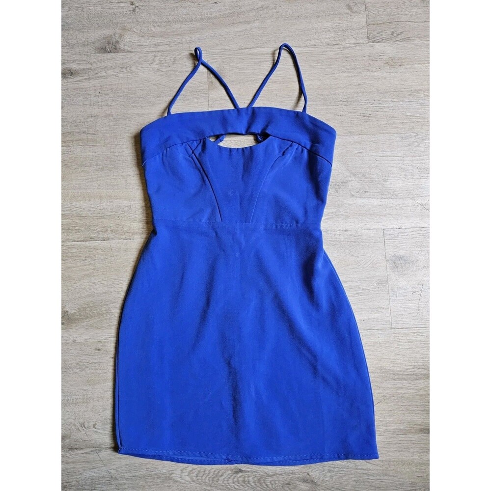 NBD × NAVEN Blue Mini Dress Size XS - Picture 2 of 8